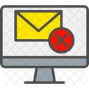 Eliminar correo  Icono