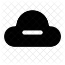 Eliminar Nube Eliminar Datos Almacenamiento De Datos Icono
