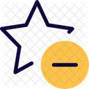 Eliminar Estrella Eliminar Estrella Sin Calificacion Icon