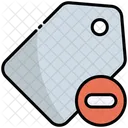 Eliminar etiqueta  Icono