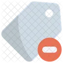 Eliminar etiqueta  Icono