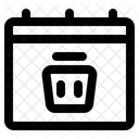 Eliminar Evento Eliminar Calendario Icono