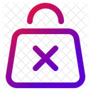 Eliminar Comprar Bolsa Eliminar Producto Icono