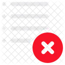 Eliminar  Icono