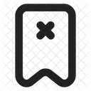 Eliminar marcador  Icono