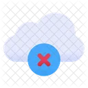 Eliminar nube  Icono