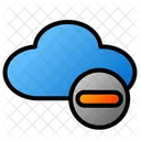 Eliminar nube  Icono