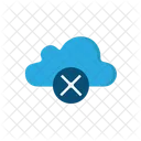 Eliminar Nube Nube Eliminar Nube Icono