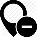 Eliminar ubicación  Icono