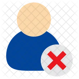 Eliminar usuario  Icono