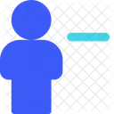 Eliminar usuario  Icono