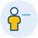 Eliminar usuario  Icono