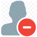 Eliminar usuario  Icono