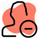 Eliminar usuario  Icono