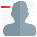 Eliminar usuario  Icono