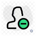 Eliminar usuario  Icono