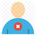 Borrar usuario  Icono