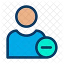 Eliminar Usuario Eliminar Perfil Perfil Masculino Icono