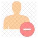 Eliminar usuario  Icono