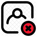 Eliminar Usuario Eliminar Avatar Icono