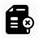 Eliminate Rejection Reject Icon