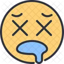 Stordito Addormentato Emoji Icon