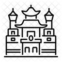 Elista Building Architecture Structure Icon