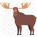 Elk Deer Animal Icon