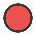 Ellipse Circle Vector Icon