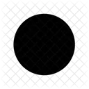 Ellipse Shape Geometry Icon