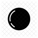 Ellipse Sharp Shape Icon