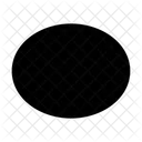 Ellipsenform  Symbol