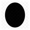 Ellipsenform  Symbol