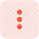 Ellipsis Vertical Icon