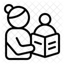 Eltern lesen  Symbol