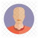 Homem Careca Avatar Perfil Ícone