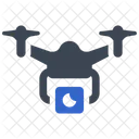 Em um drone  Ícone