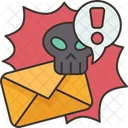 Email Fraud Cyber Icon