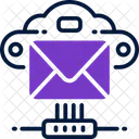 Email Envelope Cloud Icon