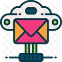 Email Envelope Cloud Icon