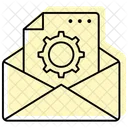 Email Settings Color Shadow Line Icon Icon