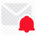 Email Notification Bell Icon