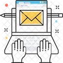 Email Marketing Online Icon