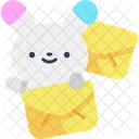 Email Kawaii Bunny Icon