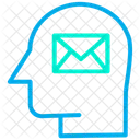 Email Support Mail Human Mind Icon