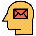 Email Support Mail Human Mind Icon