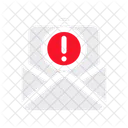 Email Alert Caution Icon