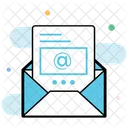 Email Business Message Open Envelope Icon