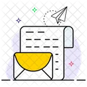 Email Business Message Open Envelope Icon