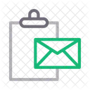 Email Message Clipboard Icon